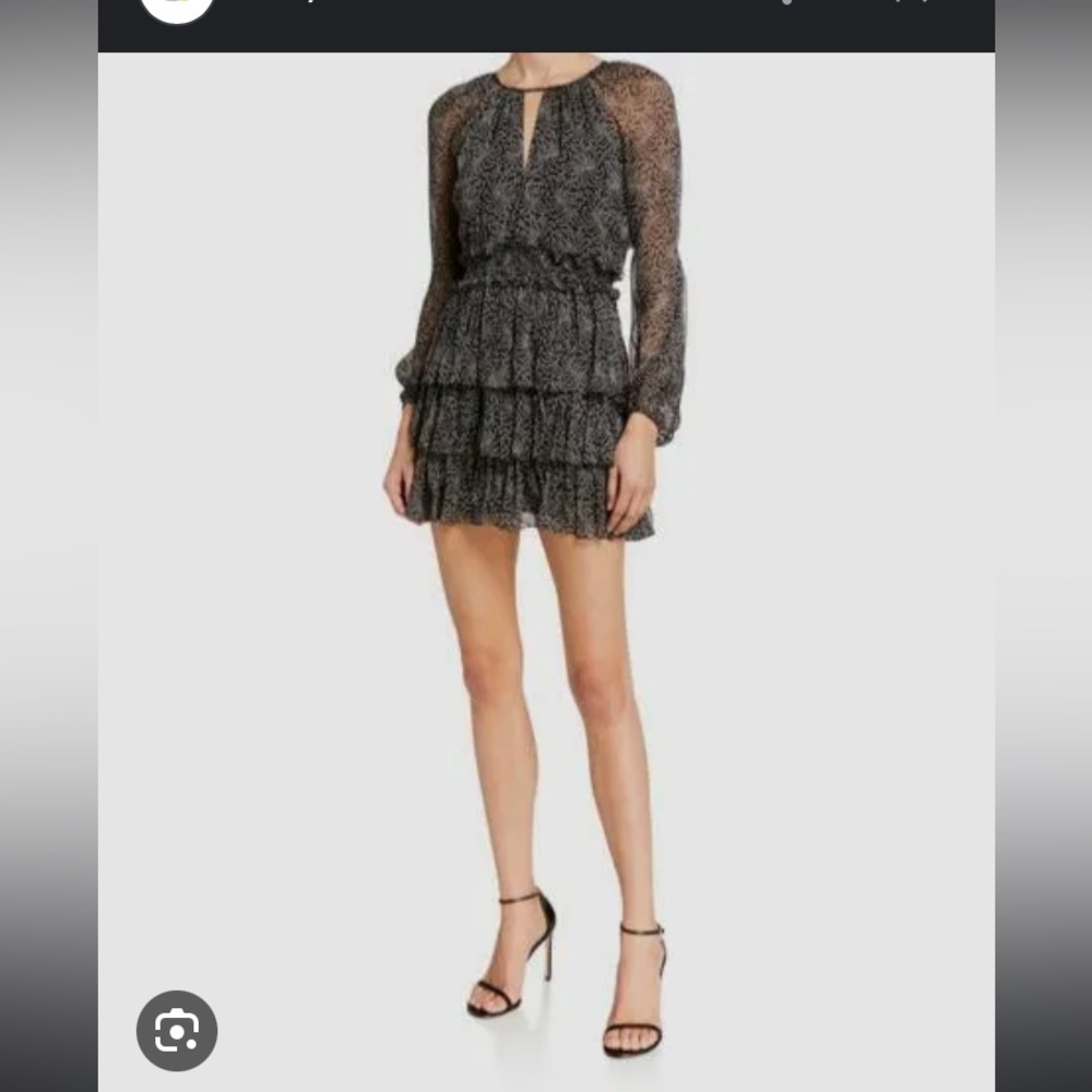 Cinq A Sept Annabel Silk Mini Dress 2